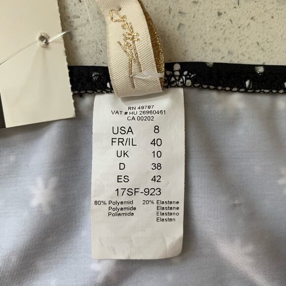 NWT Gottex Synthetic Star Me Bikini Bottom Size 8 - Picture 9 of 13